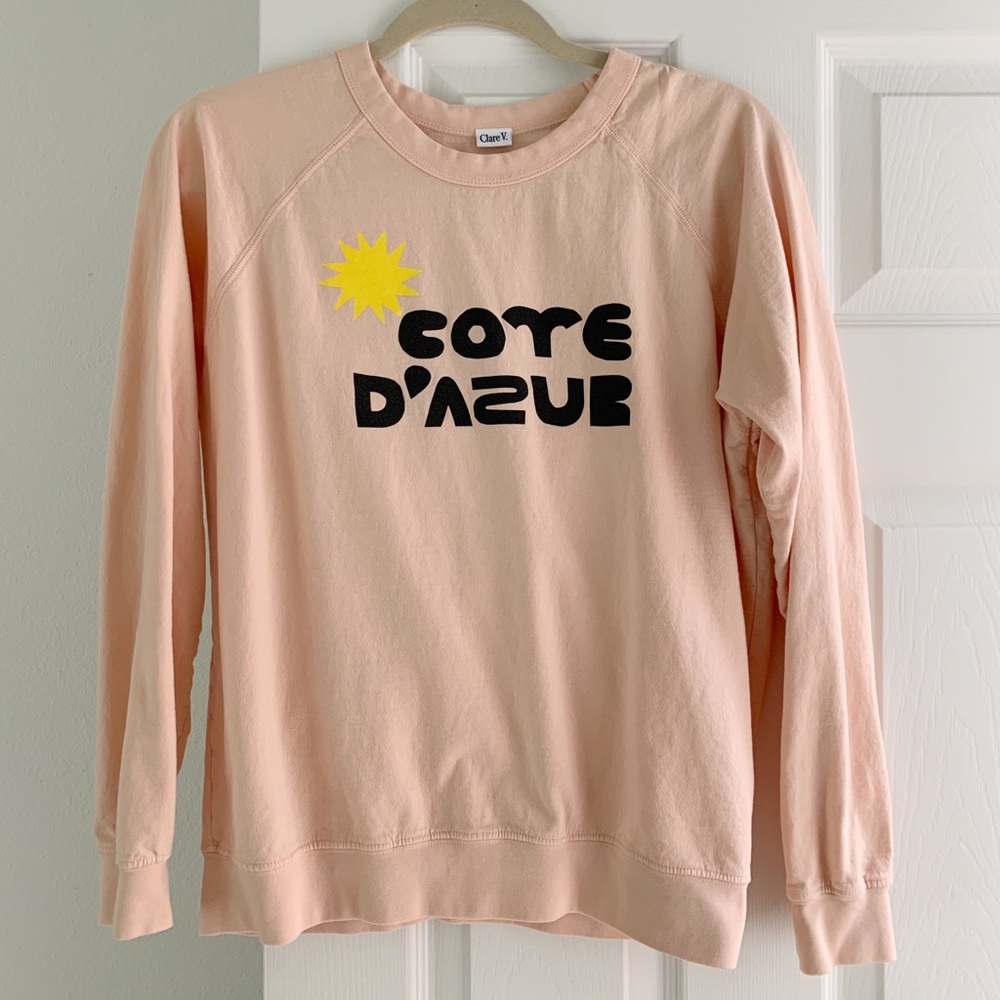 Clare V Côte d’Azur Sweatshirt